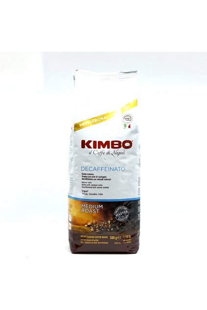 Kimbo Espresso Decaf zrnková káva 0,5 kg