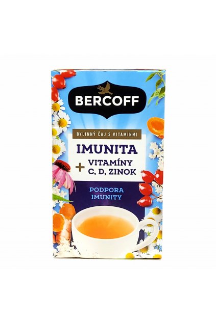 BERCOFF KLEMBER Imunita s vitamínmi C + D a zinkom 24 g