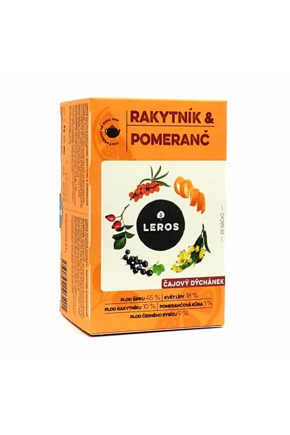 Leros Rakytník a pomaranč 40 g