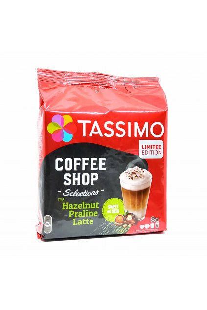 Tassimo Coffee Shop Hazelnut Praline Latte 8 ks