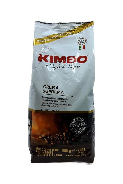 Kimbo Crema Suprema zrnková káva 1 kg