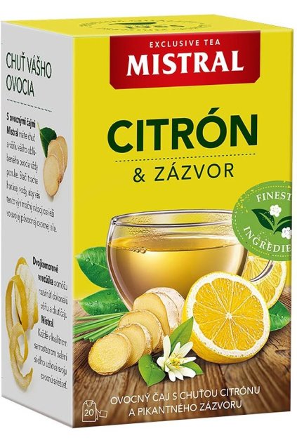 mistrral citron zazvor