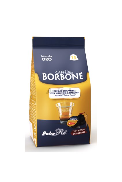 Caffè Borbone Oro kapsule pre Dolce Gusto 15 ks
