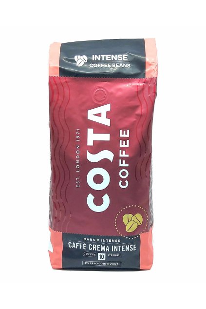 Costa Crema Intense zrnková káva 1 kg