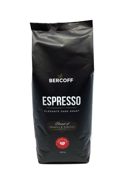 Bercoff Espresso zrnková káva 500 g