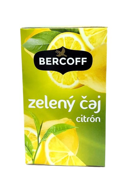 Bercoff čaj, Zelený čaj & Citrón 30 g