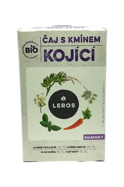 Leros Čaj pre dojčiace mamičky s rascou 36 g