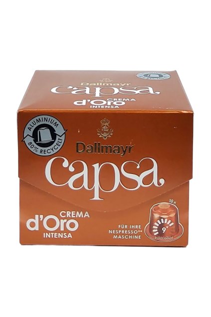 Dallmayr Crema d'Oro Intensa kávové kapsule 10 ks