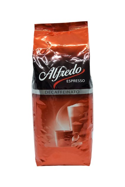 Alfredo Decaffeinato zrnková káva 1 kg
