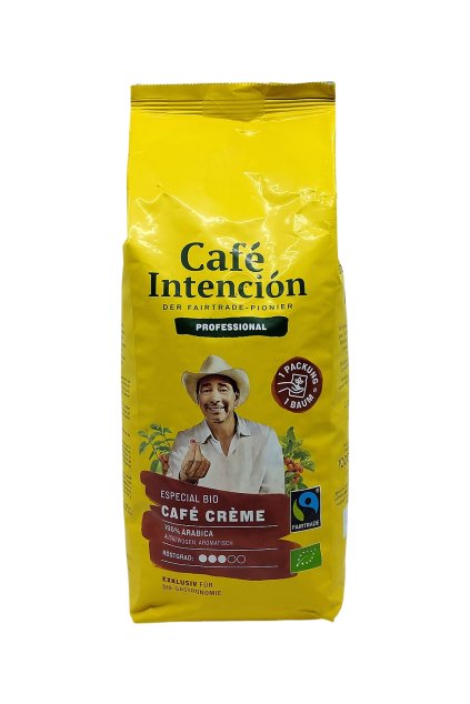 Café Intención Café Créme zrnková káva 1 kg