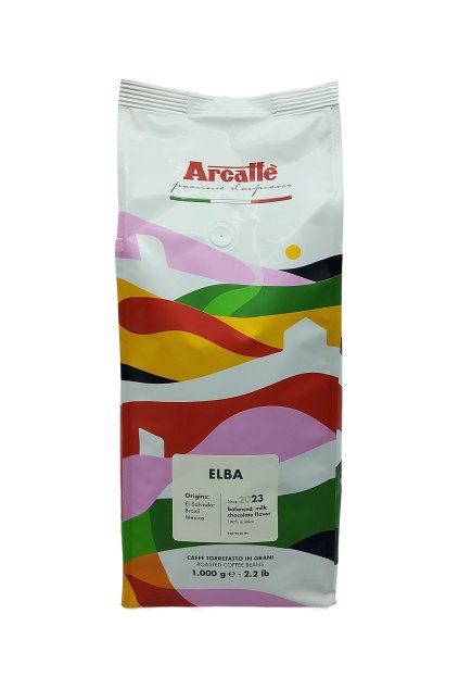 Arcaffé Elba zrnková káva 1 kg