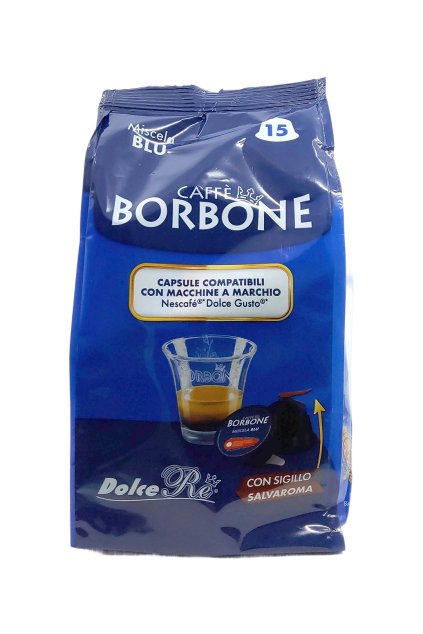 Caffé Borbone Miscela Blu pre Dolce Gusto 15 ks
