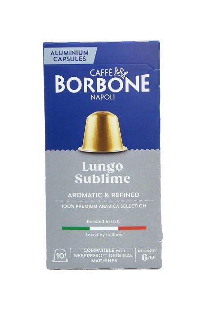 Caffé Borbone Lungo Sublime pre Nespresso 10 ks