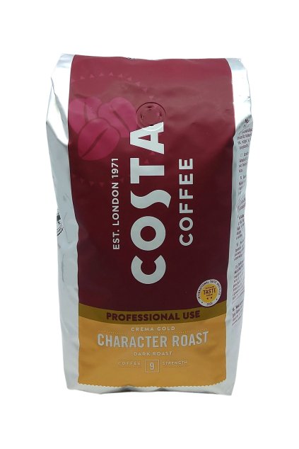 Costa Crema Gold Dark zrnková káva 1 kg