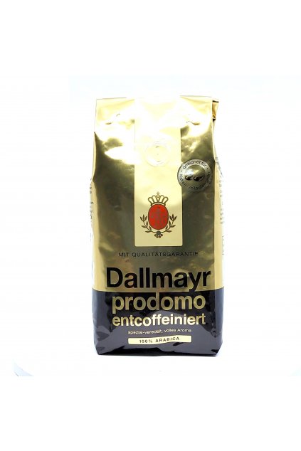 Dallmayr prodomo entcoffeiniert (bez kofeinu), zrnková 500 g