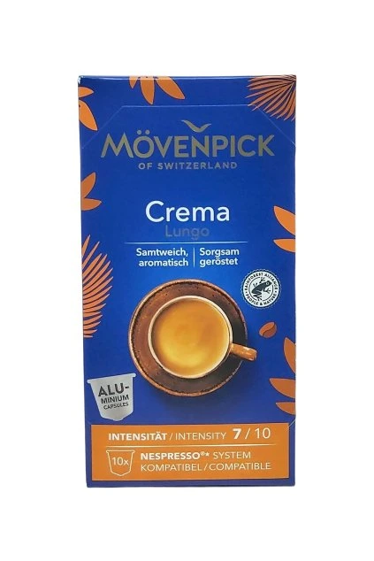 Mövenpick Crema Lungo pre Nespresso 10 ks