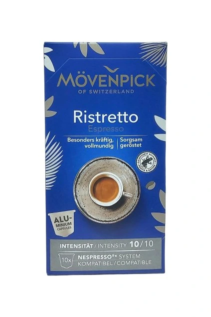 Mövenpick Ristretto Espresso pre Nespresso 10 ks