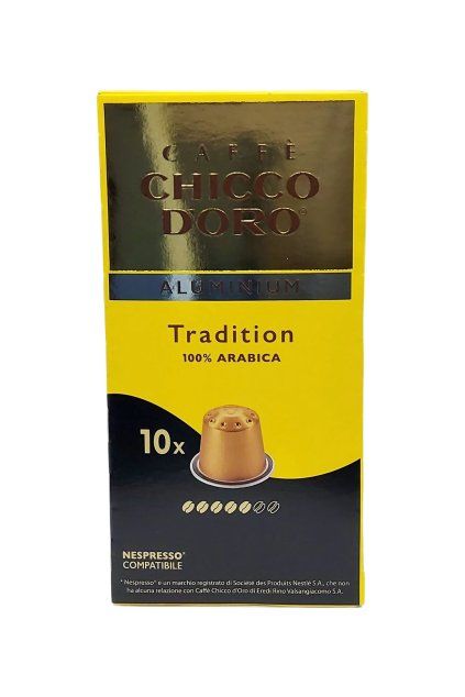 Chicco d´Oro Tradition kávové kapsule pre Nespresso 10 ks