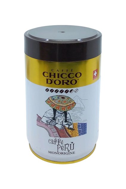 Chicco d´Oro Peru zrnková káva 250 g