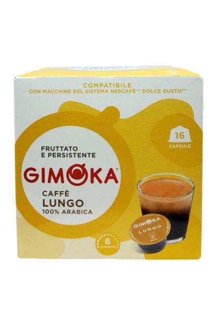 Gimoka Caffé Lungo kapsule do Dolce Gusto 16 ks