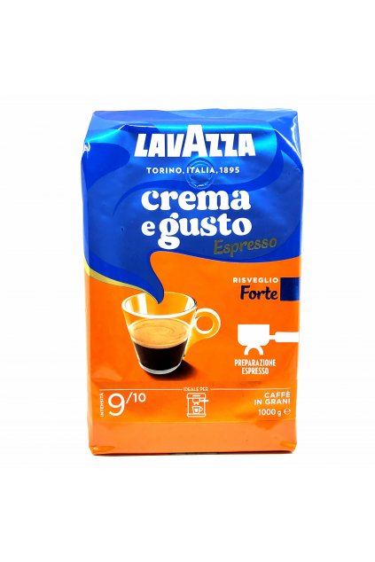 Lavazza Espresso Crema e Gusto Forte zrnková káva 1 kg