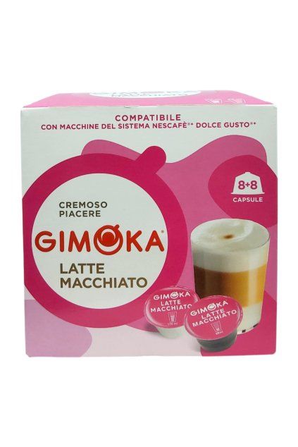 Gimoka Latte Macchiato kapsule do Dolce Gusto 16 ks