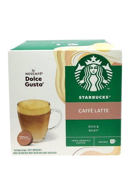 Starbucks Caffé Latte kávové kapsule 12 ks