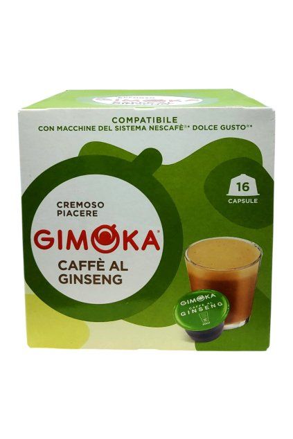 Gimoka Caffé Al Ginseng kapsule do Dolce Gusto 16 ks