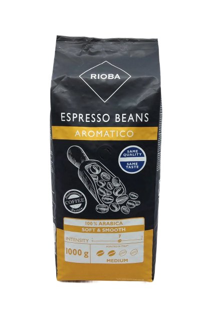 Rioba Aromatico (PLATINUM) zrnková káva 1 kg