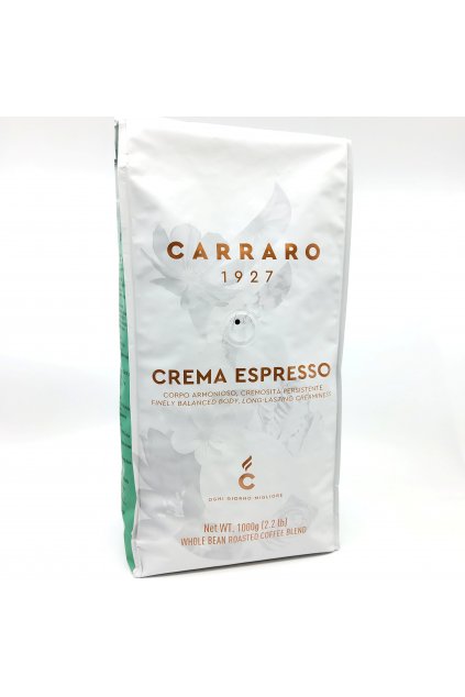 Carraro Crema Espresso zrnková káva 1 kg