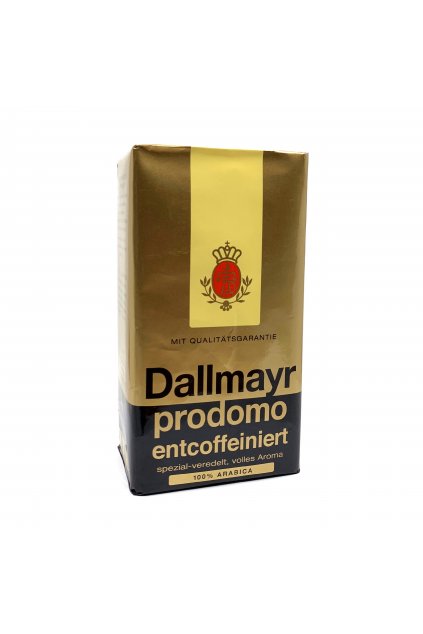 750 dallmayr prodomo entcoffeiniert bez kofeinu mleta 500 g