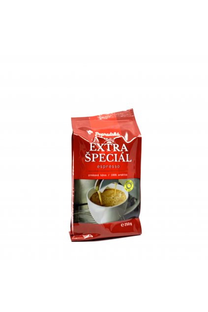 962 popradska extra special zrnkova kava espresso 250 g