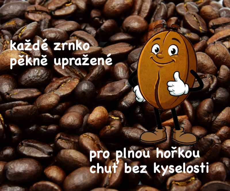Každé zrnko pěkně upražené