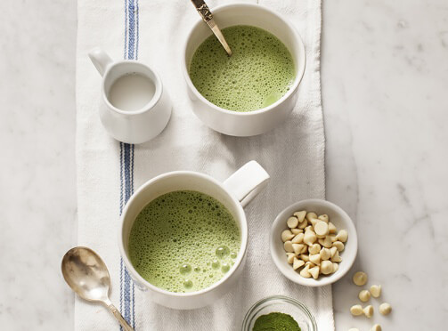 Matcha bílá čokoláda - zahřeje Vás u srdce