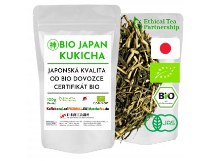 BIO zelený čaj Kukicha - Japonsko