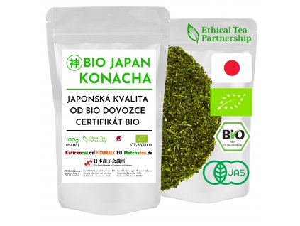 BIO zelený čaj Gyokuro Konacha - Japonsko