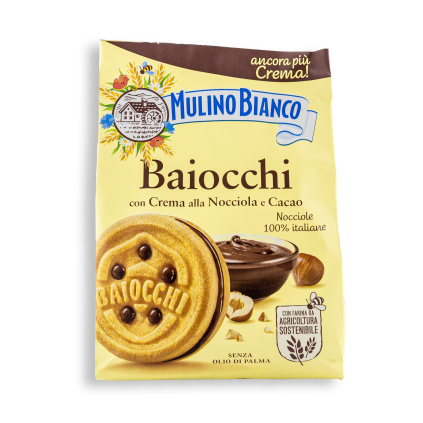 4546 baiocchi lahodne krehke susenky s oriskovym kremem a kakaem 260g