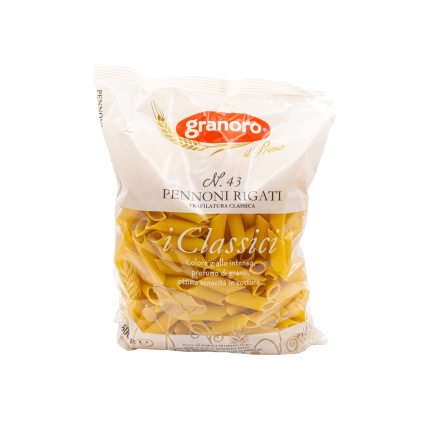 5191 testoviny z kvalitni krupice pennoni rigati n 43 500g