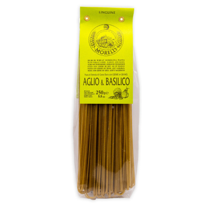5317 testoviny linguine s prichuti cesneku a bazalky 250g