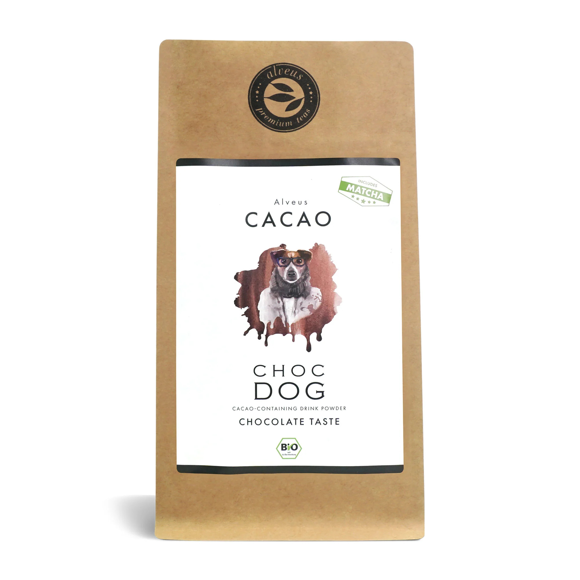 Alveus Choc Dog BIO Kakao - Čistá čokoládová příchuť 125g