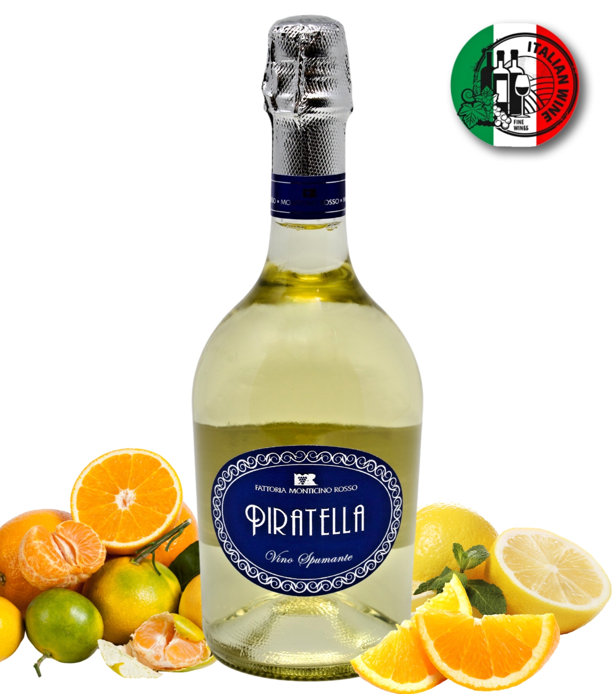 Fattoria Monticino Rosso Šumivé víno - Piratella - Malvasia Vino Spumante