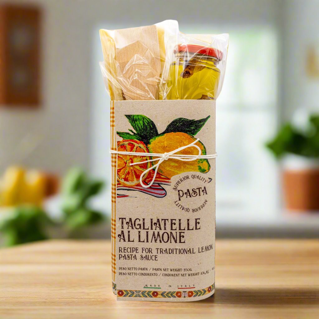 Little Sicily Těstovinová sada Tagliatelle – Citronové těstoviny