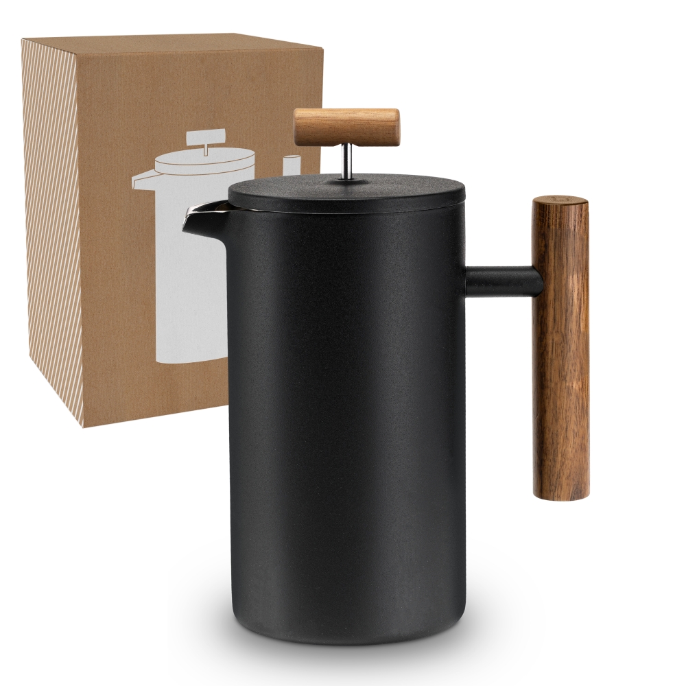 Lambda Coffee® French Press Lambda Coffee I 1000 ml I Kávovar z nerezové oceli a dvojitou izolací