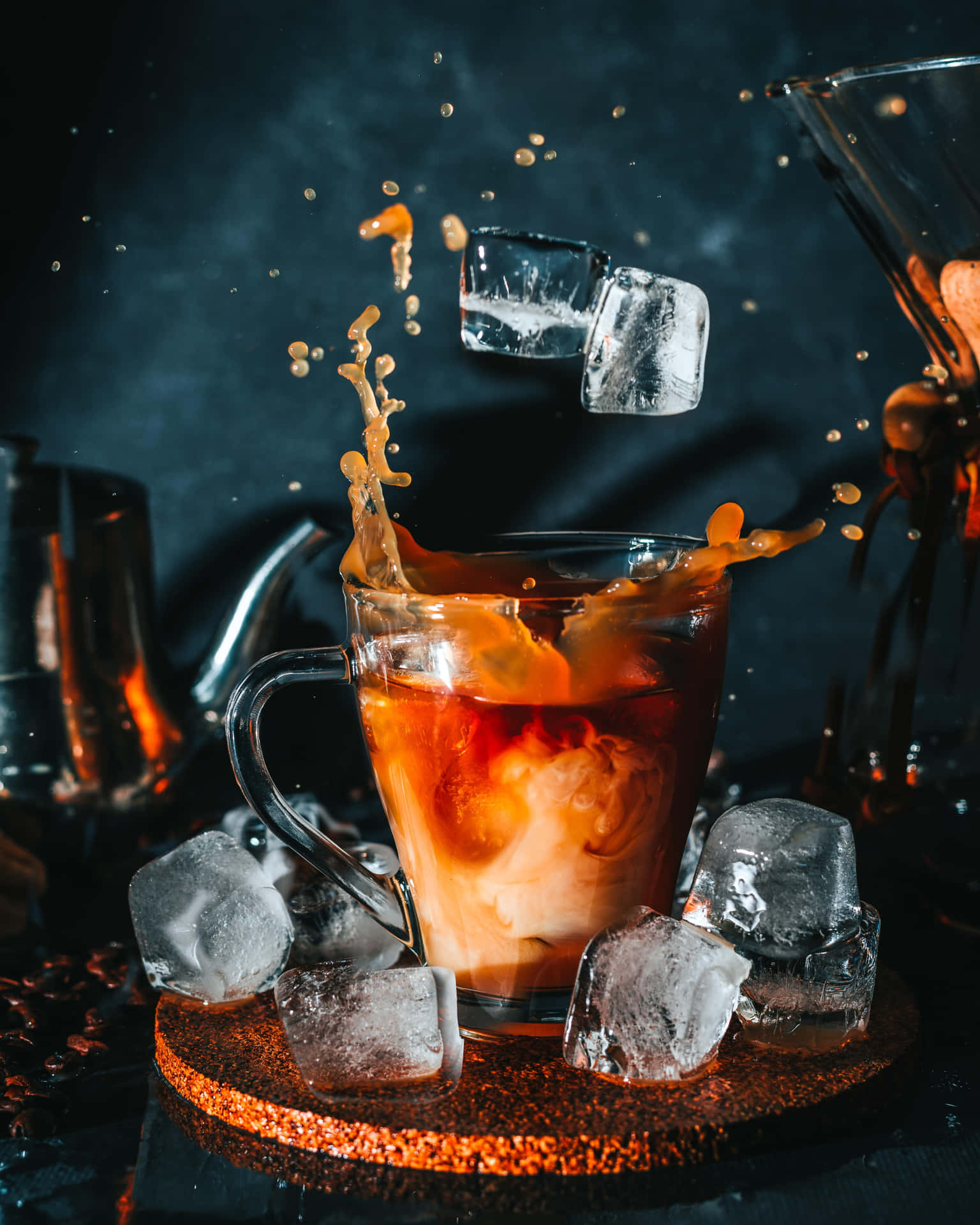Espresso na ledu
