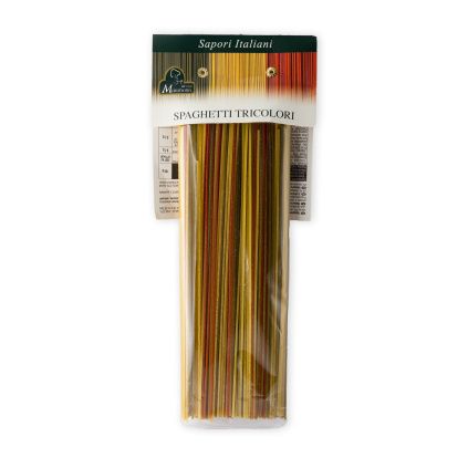 4981 testoviny spaghetti tri barev 500g