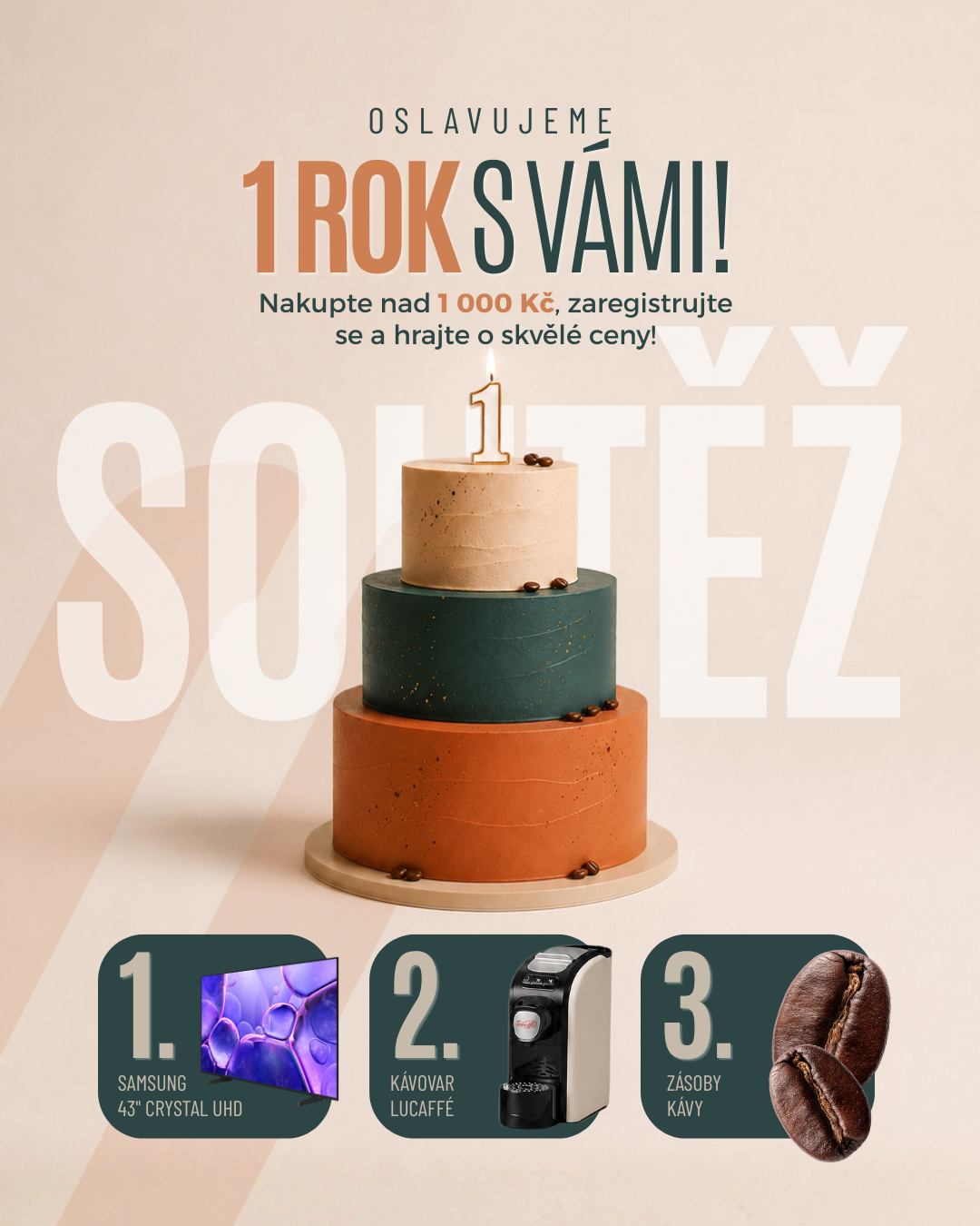 Narozeninová soutěž s Kafizo!