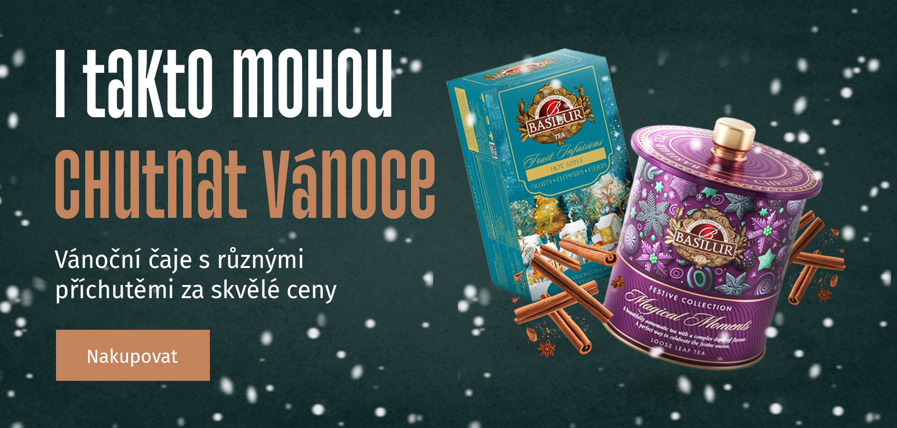 vianočné čaje
