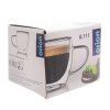 Dvojstěnný skleněný hrnek na espresso 110 ml