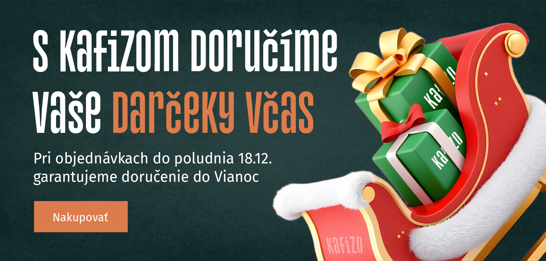 doručenie do Vianoc
