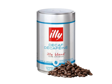 illy decaf zrnko